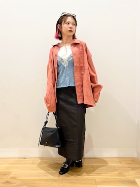 ミクさん(レディース・153cm)の秋コーディネート