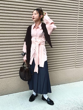 ミクさん(レディース・153cm)の秋コーディネート