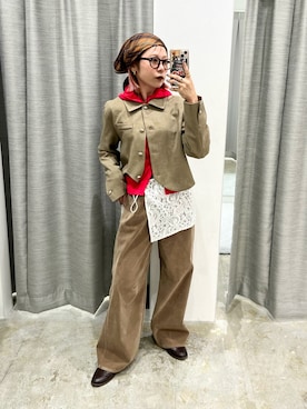 ミクさん(レディース・153cm)の秋コーディネート
