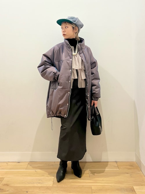 【エムズグレイシー】ネイビー　ダブルジップニット　フリルカーディガン美品38 M M'S GRACY - M'S GRACY(エムズグレイシー) カーディガン サイズ
