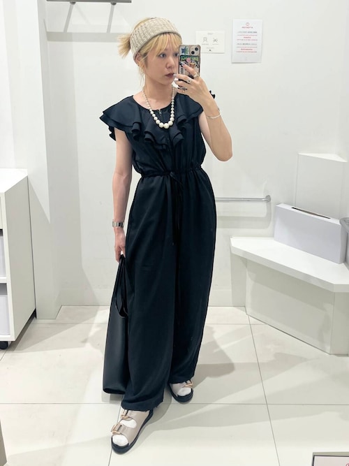 セール】フリルオールインワン（サロペット/オーバーオール