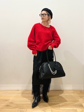 ミクさん(レディース・153cm)の冬コーディネート