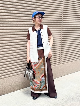 ミクさん(レディース・153cm)の春コーディネート