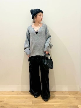 ミクさん(レディース・153cm)の冬コーディネート