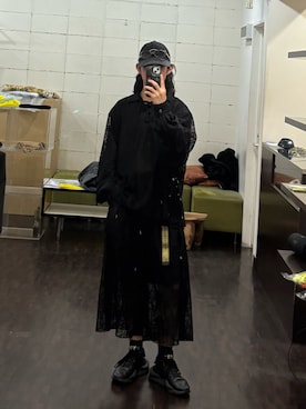 「Y-3（ワイスリー）のアイテム」を使った、kokoro2006さん（メンズ・165cm）の冬コーディネート