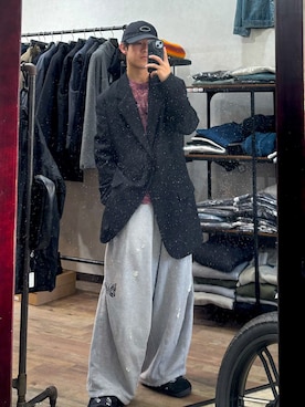 「アイテム（帽子）」を使った、kokoro2006さん（メンズ・165cm）の秋コーディネート