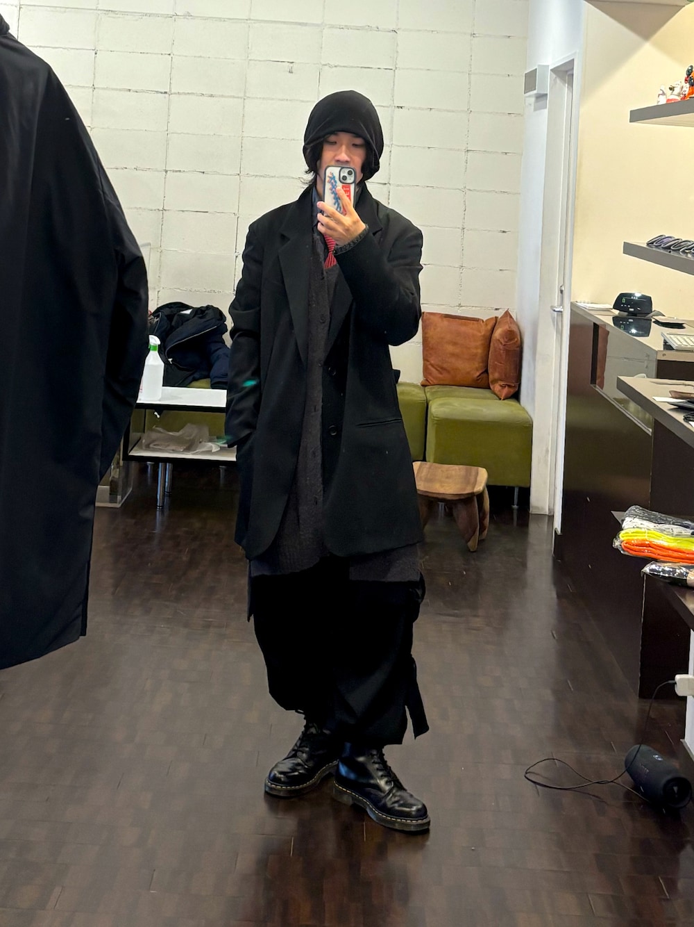 yohji yamamoto pour homme パーカー カーディガン yohji yamamoto - pour homme | 目おとし段違いCD (メンズ