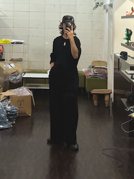 「アイテム（スラックス）」を使った、kokoro2006さん（メンズ・165cm）の秋コーディネート