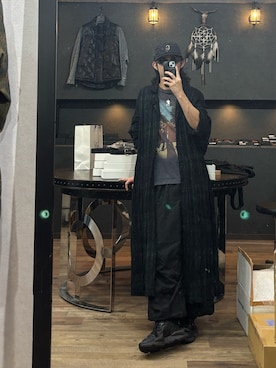 「アイテム（帽子）」を使った、kokoro2006さん（メンズ・165cm）の秋コーディネート