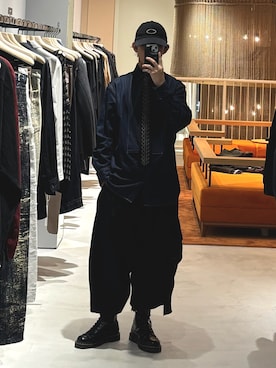 「アイテム（パンツ）」を使った、kokoro2006さん（メンズ・165cm）の秋コーディネート