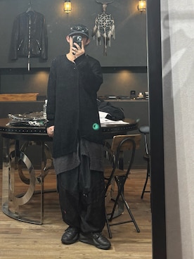 「Y-3（ワイスリー）のアイテム（シューズ）」を使った、kokoro2006さん（メンズ・165cm）の春コーディネート