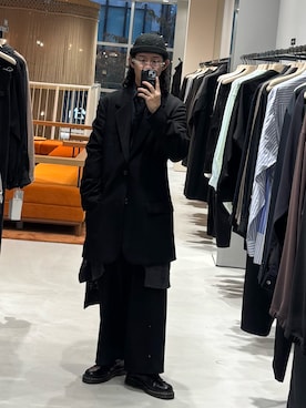 「アイテム（テーラードジャケット）」を使った、kokoro2006さん（メンズ・165cm）の冬コーディネート