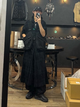 「アイテム（帽子）」を使った、kokoro2006さん（メンズ・165cm・10代）の秋コーディネート