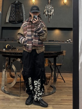 「Y-3(ワイスリー)のアイテム」を使った、kokoro2006さん(メンズ・165cm)の冬コーディネート