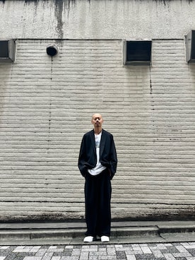 「TEATORA（テアトラ）のアイテム（ジャケット/アウター）」を使った、日向氏さん（メンズ・174cm）の秋コーディネート