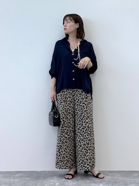 「アイテム（ハンドバッグ）」を使った、きわさん（レディース・170cm）の夏コーディネート