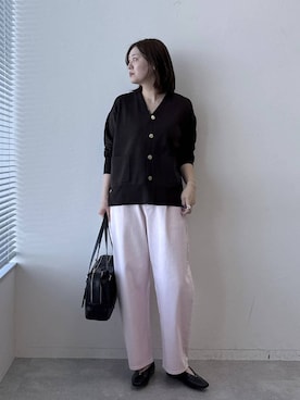 「アイテム（パンプス）」を使った、きわさん（レディース・170cm）の冬コーディネート