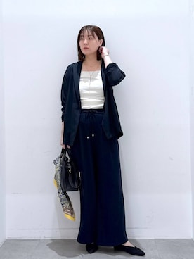 「アイテム（その他アウター）」を使った、きわさん（レディース・170cm・30代）の秋コーディネート