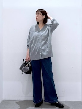 「ローファー」｜きわさん（レディース・170cm・30代）の秋コーディネート