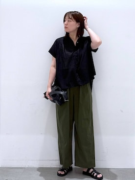 「アイテム（パンツ）」を使った、きわさん（レディース・170cm・30代）の夏コーディネート