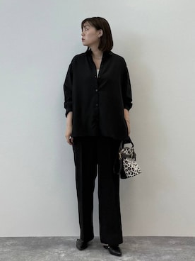 「アイテム（パンプス）」を使った、きわさん（レディース・170cm）の夏コーディネート