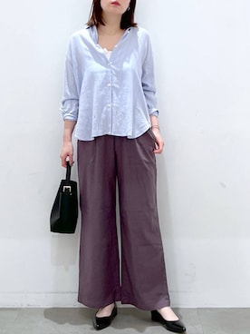 「Elura（エルーラ）のアイテム（キャミソール）」を使った、きわさん（レディース・170cm）の春コーディネート