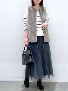 きわさん（レディース・170cm）の秋コーディネート