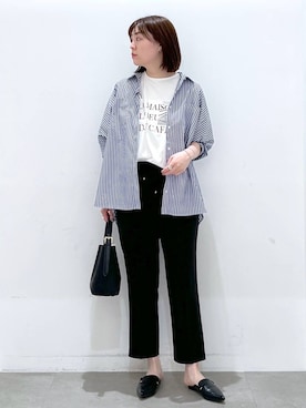 「アイテム（パンツ）」を使った、きわさん（レディース・170cm・30代）の春コーディネート