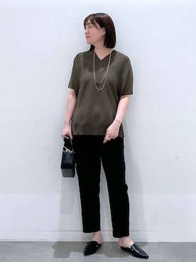 「アイテム（パンツ）」を使った、きわさん（レディース・170cm・30代）の春コーディネート