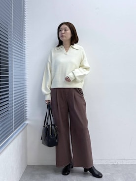 きわさん（レディース・170cm）の冬コーディネート