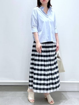 きわさん（レディース・170cm）の夏コーディネート