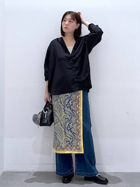 「アイテム（キーホルダー）」を使った、きわさん（レディース・170cm・30代）の秋コーディネート