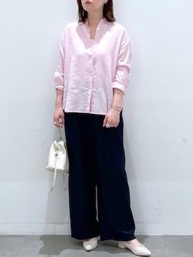 「Elura（エルーラ）のアイテム（キャミソール）」を使った、きわさん（レディース・170cm）の春コーディネート