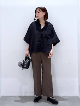 「アイテム（キーホルダー）」を使った、きわさん（レディース・170cm・30代）の秋コーディネート