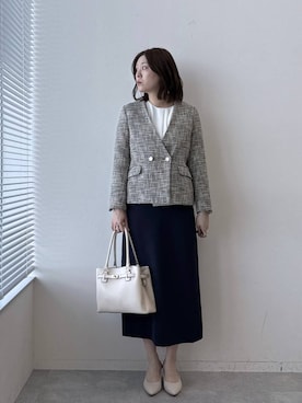 きわさん（レディース・170cm）の冬コーディネート