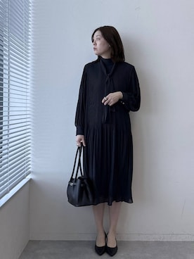 「きれいめ」｜きわさん（レディース・170cm）の冬コーディネート