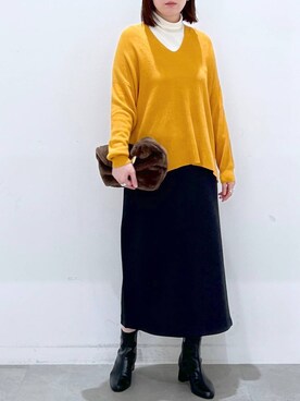きわさん（レディース・170cm）の秋コーディネート