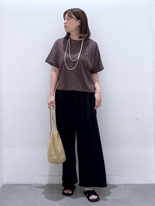 セール】サマ見えリラックスTシャツ/318893（Tシャツ/カットソー