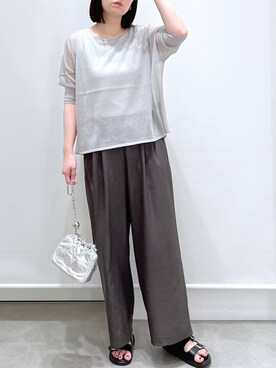 きわさん（レディース・170cm）の夏コーディネート