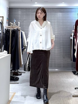 きわさん（レディース・170cm）の秋コーディネート