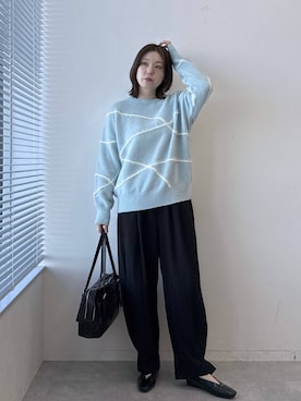 「アイテム（パンプス）」を使った、きわさん（レディース・170cm）の冬コーディネート