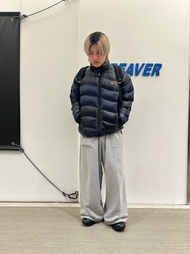 「アイテム（バックパック/リュック）」を使った、拓海さん（メンズ・168cm）の秋コーディネート