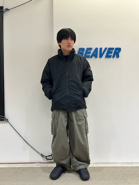 「SUBU（スブ）のアイテム」を使った、拓海さん（メンズ・168cm）の秋コーディネート