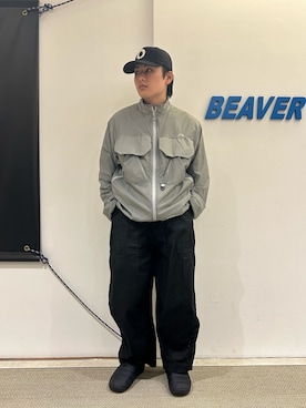 「SUBU（スブ）のアイテム（サンダル）」を使った、拓海さん（メンズ・168cm）の秋コーディネート