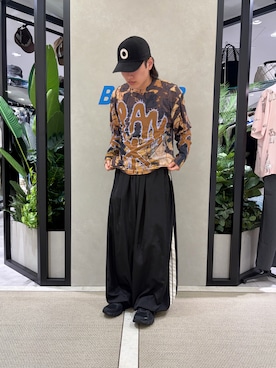 「On（オン）のアイテム」を使った、拓海さん（メンズ・168cm）の夏コーディネート