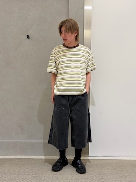 「BEAVER（ビーバー）のアイテム」を使った、拓海さん（メンズ・168cm）の春コーディネート