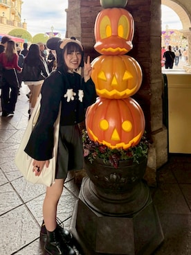 「Dr. Martens（ドクターマーチン）のアイテム」を使った、さくさん（骨格ウェーブ・レディース・149cm）の秋コーディネート