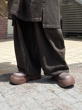 「厚底」｜たぎゃさん（レディース・170cm）の夏コーディネート