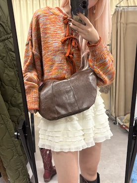 「CIAOPANIC（チャオパニック）のアイテム（カーディガン/ボレロ）」を使った、たぎゃさん（レディース・170cm）の秋コーディネート