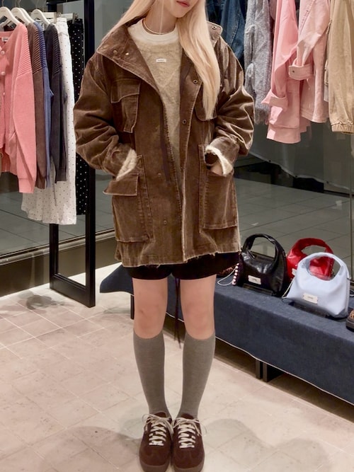 ☆ももちゃんも着用☆23-24コーデュロイ上下セット ☆ももちゃんも着用